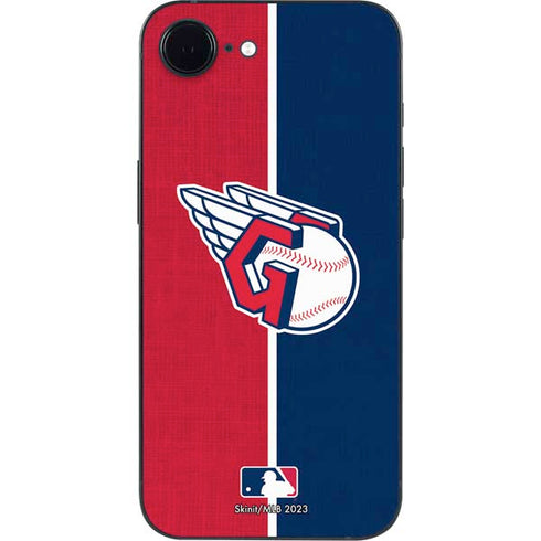MLB Cleveland Guardians Split iPhone 16e Skin